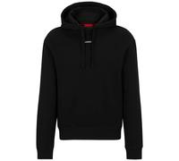 HUGO Dapo logo-print drawstring hoodie - Black XL