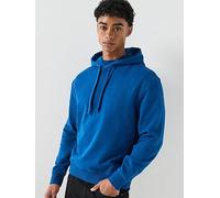HUGO Dapo Relaxed Fit Overhead Hoodie, Bright Blue, Size 2Xl, Men Bright Blue