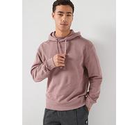 HUGO Dapo Relaxed Fit Overhead Hoodie, Pink, Size S, Men Pink