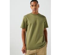 HUGO Mens Relaxed Fit Dapolino T-Shirt - Colour: 388 Open Green - Size: Small