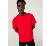 HUGO Dapolino Centre Logo T-Shirt, Open Pink, Size L, Men Open Pink