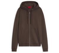 Hugo Dapozip 10249110 01 Red Full Zip Sweatshirt