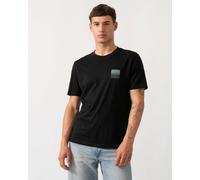 HUGO Dapusi Mens Logo Print T-Shirt - Black 002 - Black 002 - L