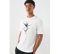 Hugo Darise 10268404 Short Sleeve T-shirt White M Men