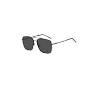 HUGO Dark-grey sunglasses with flex hinges - Style HG 1404/G/SKB756IR, 58610299 Black pcs.