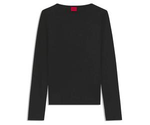 Hugo Dasiia 10272999 Red Long Sleeve T-shirt