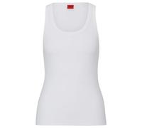 Hugo Datamia 10258222 Sleeveless T-shirt White M Women