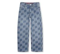 Hugo - Denim Trousers - Double Stone + Brush - Girl - 4 Years