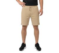HUGO Stretch-cotton shorts with creased effect - Style Denoshort, 50564647 Beige L