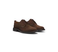 HUGO Derby shoes in suede - Style Lysander_derb_plsd, 50563372 Brown 8