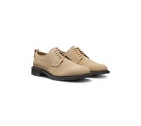 HUGO Derby shoes in suede - Style Lysander_derb_plsd, 50563372 Light Beige 12