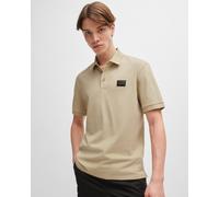 Hugo Dereso Gel Mens Polo Shirt - Beige - Size Medium