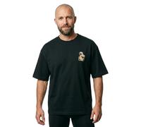 HUGO Mens Relaxed Fit Detzi T-Shirt - Colour: 001 Black - Size: Medium