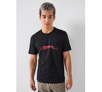 HUGO Didug T-Shirt - Black, Black, Size S, Men Black