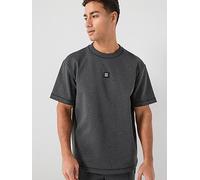 Hugo Men's Dilanso Red T-Shirt L Grey