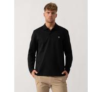 HUGO Dinote Mens Long Sleeve Polo Shirt - Black 001 - Black 001 - XL