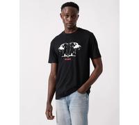 HUGO Mens Dobero T-Shirt - Colour: 001 Black - Size: Medium