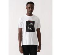 HUGO Cotton-jersey T-shirt with Dobermann print - Style Dobero, 50542734 White L