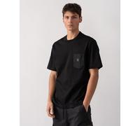 Hugo Dombiro Mens T-Shirt - Black Cotton - Size X-Large