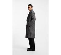 HUGO Double-breasted coat in a virgin wool blend - Style Milas2641, 50567624 Grey Patterned L