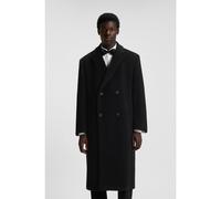 HUGO Double-breasted coat in a wool blend - Style Menci2541, 50549291 Black XS