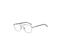 HUGO Double-bridge optical frames with blue end-tips - Style HG 12746LB5518, 58114957 Silver pcs.