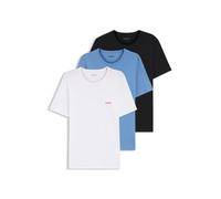HUGO Dreierpack T-Shirts Aus Baumwolle Mit Logo-Print