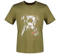Hugo Dubrox 10258299 Short Sleeve T-shirt Beige L Men