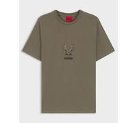 Hugo Dugolini 10272987 T-shirt Green,Grey L Men
