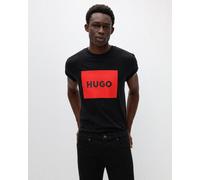 HUGO Men's Dulive222 T-Shirt, Black001, XL