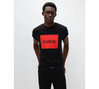 HUGO Men's Dulive222 T-Shirt, Black001, S