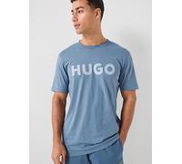 HUGO Dulivio Regular Fit Large Logo T-Shirt, Blue, Size S, Men Blue