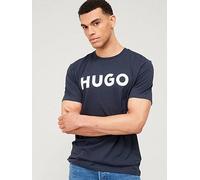 HUGO Dulivio Regular Fit T-Shirt, Dark Blue, Size S, Men Dark Blue