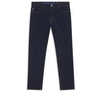 HUGO Dunkelblaue Tapered-fit Jeans Aus Stretch-Denim