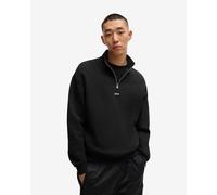 HUGO Durty Half Zip Sweatshirt pure black - XS