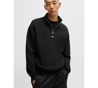 HUGO Durty244 Mens 1/4 Zip Sweatshirt - Black 001 - Black 001 - XL