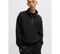 Hugo Durty244 Mens 1/4 Zip Sweatshirt - Black - Size X-Large