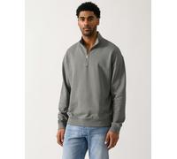 HUGO Durty244 Mens 1/4 Zip Sweatshirt - Dark Grey 025 - Dark Grey 025 - L