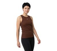 Hugo Easy 10257055 Blue Sleeveless T-shirt Brown M Woman