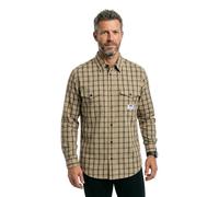 Hugo Ebaltow 10280107 Long Sleeve Shirt Beige,Brown XS Men