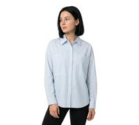 Hugo Edafnena10274325 Blue Long Sleeve Blouse Blue 38 Woman