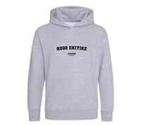 Hugo Ekitike Kids Hoodie - Gray / 12-13 years