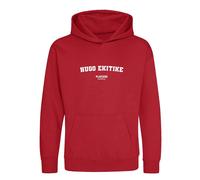 Hugo Ekitike Kids Hoodie - Red / 5-6 years