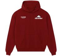 Hugo Ekitike Logo Men's Hoodie - Red / L