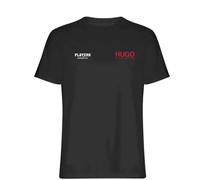 Hugo Ekitike Logo Men's T-Shirt - Black / 2XL