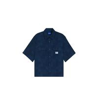 HUGO Ekyno chest-pocket checked shirt - Blue M-L-XL-XXL