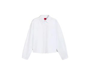 Hugo Endeka 10276143 Red Long Sleeve Blouse