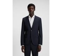 HUGO Extra-slim-fit jacket in a stretch-wool blend - Style ArtiM204X, 50446523 Dark Blue 46L