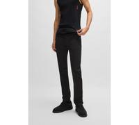 HUGO Extra-slim-fit jeans in ultra-black stretch denim - Style HUGO 734, 50522145 Black 32/32