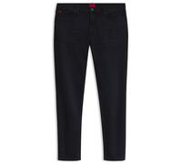 HUGO Extra Slim-fit Jeans Aus Schwarzblauem Denim